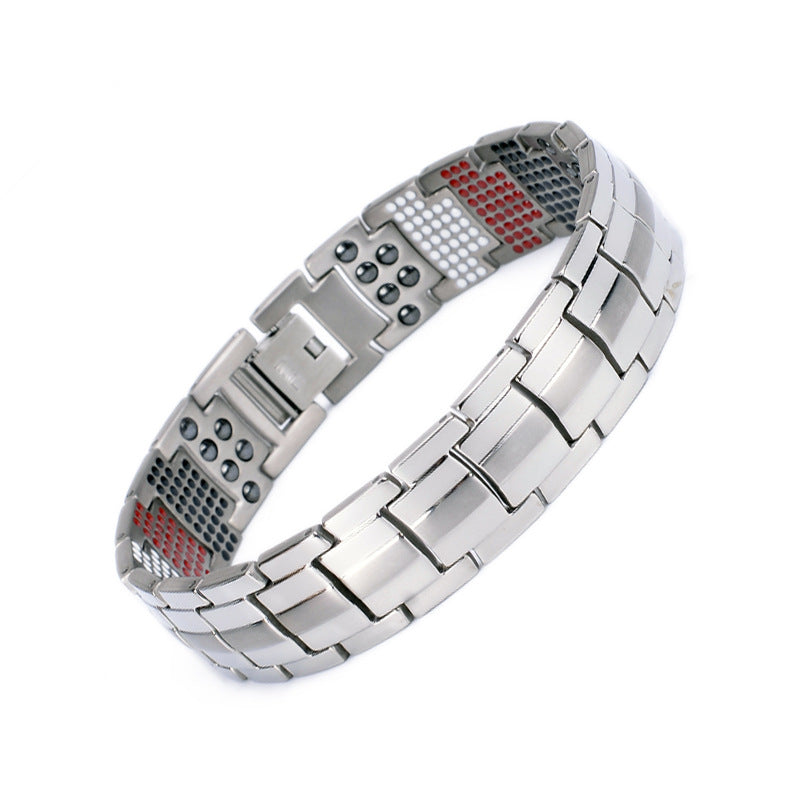 Bracelet magnétique Thérapeutique en Titane  Magnovia™